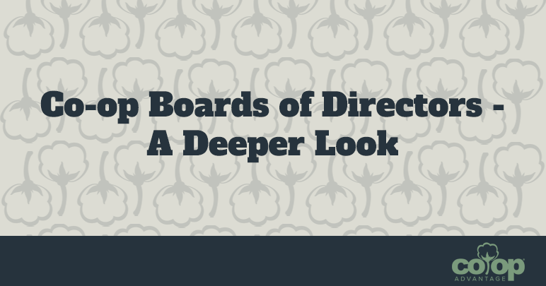 Co-op Boards of Directors Deeper Look